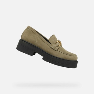 Geox Бежови дамски мокасини Geox Spherica Ec7 Geox | Bezhov | ЖЕНИ | 41