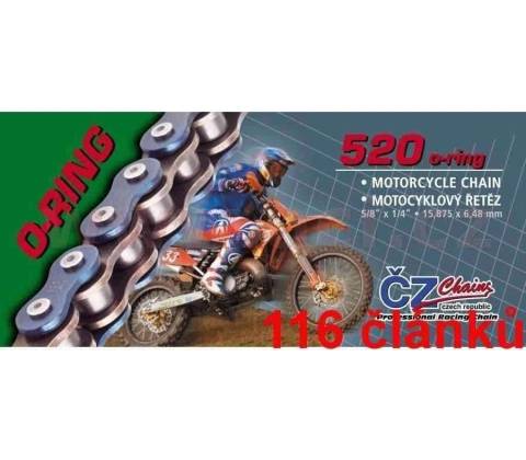 ČZ Chains Řetěz 520 ORM 116