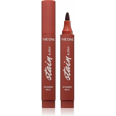 Oriflame The One Stain & Stay dlhotrvajúci rúž vo fixke Brick 2,5 g