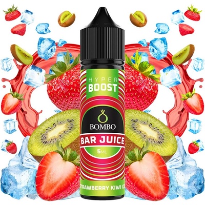 Bombo Bar Juice Hyper Boost Strawberry Kiwi Ice 5ml/60ml
