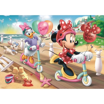 Trefl - Puzzle Minnie on the Beach - 200 piese