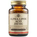 Solgar Alpha Lipoic Acid 200 mg, 50 vegetable capsules