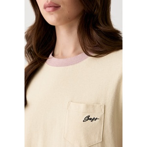 BOSS Orange тениска дамска от памук C_Ezoe (50571841) - answear - 109,51 лв