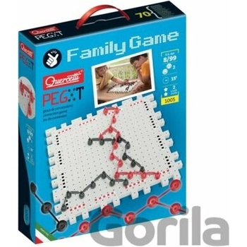 Quercetti Family Game PegXt strategická propojovací hra