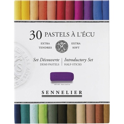 Sennelier Sada suchých pastelů polovičních základní 30 ks