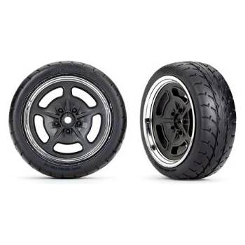 Traxxas колело 1.9", джанта хромирана, гума Reponse (предна) (2)