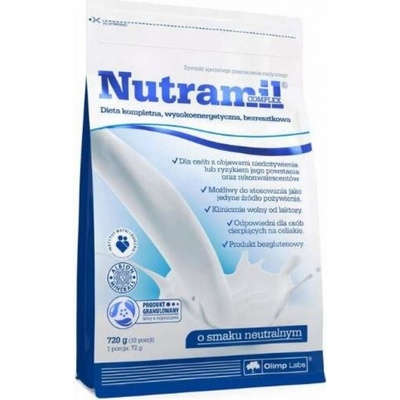 NUTRAMIL COMPLEX Neutral nutrične kompletná výživa 720 g