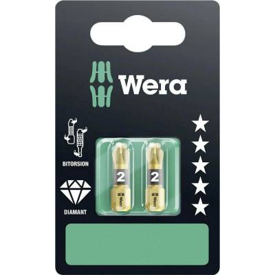 Wera 855/1 BDC SB Bity PZ 2 x 25 mm 2 dílný 073339