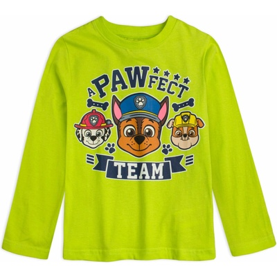 Detské tričko Paw Patrol Team zelené