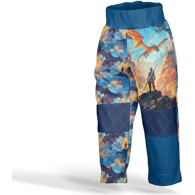Takoy Panel se střihem 92 softshell kalhoty ohnivý souboj