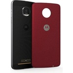 Motorola Moto z back cover crimson nylo