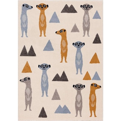 Yellow Tipi Антиалергичен детски килим 230x160 cm Funny Meerkat - Yellow Tipi (802-249)