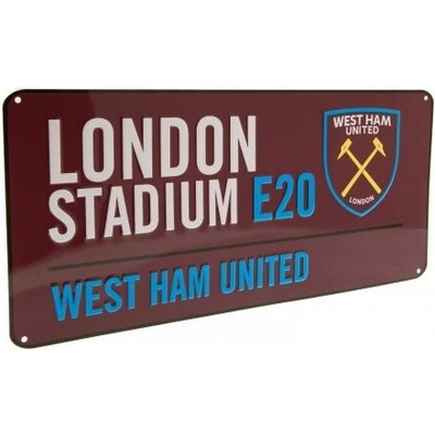FAN-SHOP.SK Plechová ceduľa West Ham United cl