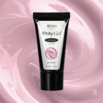 ENII NAILS Polygel Ceramic 6 Pink polygel v tubě 30 ml