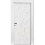 Uni Doors Алуминиева врата с облицовка Олимпия бяла (Не се предлага онлайн)