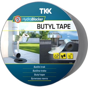 TKK БУТИЛОВА ЛЕНТА tkk 15смх10м АЛУМИНИЙ (172891)