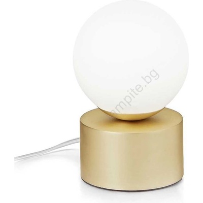 Ideal Lux - LED Настолна лампа PERLAGE 1xG9/3W/230V златист/бял (ID292458)
