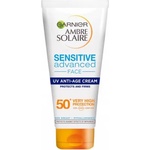 Garnier Ambre Solaire Sensitive Advanced UV Anti-age Cream - Слънцезащитен крем за лице SPF50, 50мл