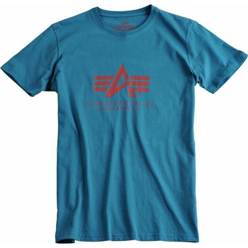 Alpha Industries tričko BASIC bold blue