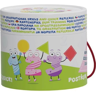 Postřeh! Čísla, barvy, tvary - Jiří Models