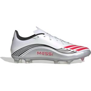 Adidas Футболни бутонки adidas F50 League Adults Firm Ground Football Boots - White/Red
