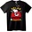 NOONEBRAND Тениска Snoopy Релакс - M, Black