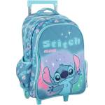 Lilo and stitch Ученическа раница на колела Stitch 626 - 2 отделения и телескопична дръжка (342-03074)