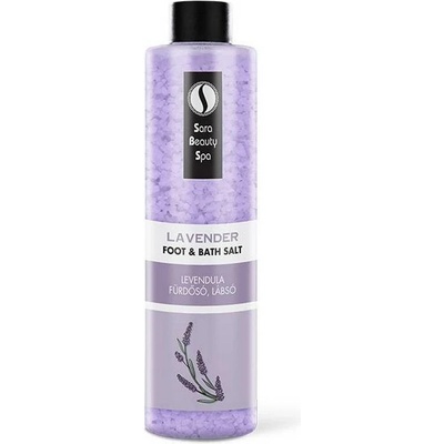 Sara Beauty Spa Levanduľa relaxačná soľ do kúpeľa 330 g