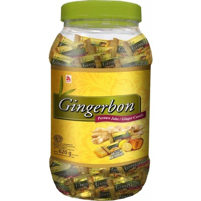 Gingerbon Zázvorové bonbony med a citron 620 g