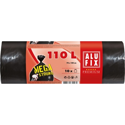 Alufix Торби за отпадъци ALUFIX - Mega Strong, 110 l, 10 броя (1100022103)