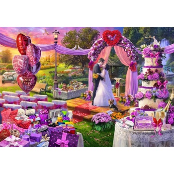 Bluebird Puzzle - Puzzle Wedding Day - 1 000 piese
