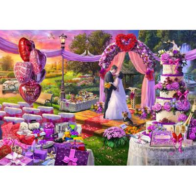 Bluebird Puzzle - Puzzle Wedding Day - 1 000 piese