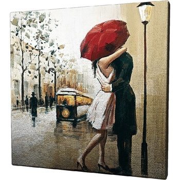 Image 1 of Wallity Живопис върху платно Париж, 45 x 45 cm - Wallity (257MJS1310)
