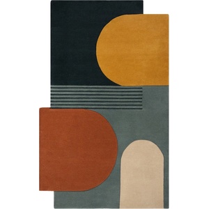 Flair Rugs Ръчно изработен вълнен килим 120x180 cm Lozenge - Flair Rugs (503119373452)