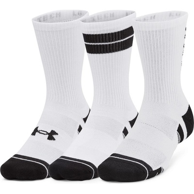 Under Armour PERF TECH NOV CREW 3 PACK bílé