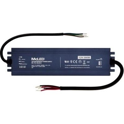 LED napájecí zdroj McLED 12VDC 16,67A 200W ML-732.108.39.0
