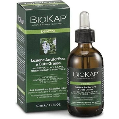 Biokap Bellezza Lozione Antiforfora Sérum na mastné vlasy a proti lupům 50 ml