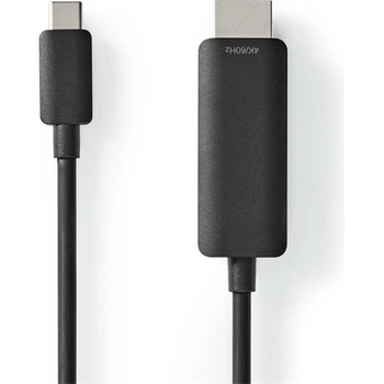 Nedis CCGL64655BK10 USB C (USB-C) - HDMI кабел, USB 3.2 Gen 1, 4K60Hz, дължина 1 м (CCGL64655BK10)