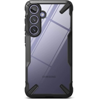 Image 1 of Samsung Силиконов калъф кейс Ringke FUSION X, За Samsung Galaxy S24 Black, Черен