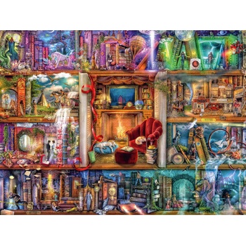 Ravensburger - Puzzle Rich library - 1 500 piese