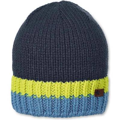 Sterntaler Плетена детска шапка, тъмно синя, Sterntaler