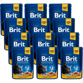 Brit Cat СЪМГА и ПЪСТЪРВА 12x100г
