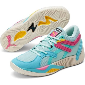 Image 1 of PUMA Trc Blaze Court Basketball Shoes Blue/Multi