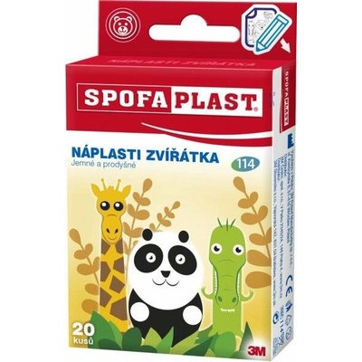 3M Spofaplast 114 zvieratká 20 ks