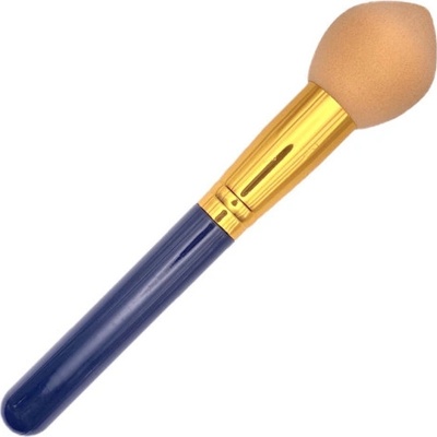 Divine cosmetics CP35 hubka na make-up s rúčkou 18 cm béžová