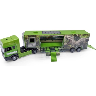 Rappa Auto Kamión s dinosaurím motívom kov/plast 32 cm