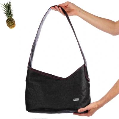 Lovemusic Dámská kabelka Little Shopper černý Piňatex Černá