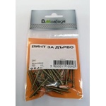Bmontage ВИНТ ЗА ДЪРВО pz/zinc 5.0x30 20БР bm (3800011101102)