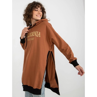 Viton Sweatshirt-VI-BL-327.70P-light brown hnedá