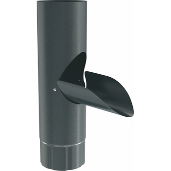 Bilka Zachytávač vody 90 mm RAL 7011 železná sivá